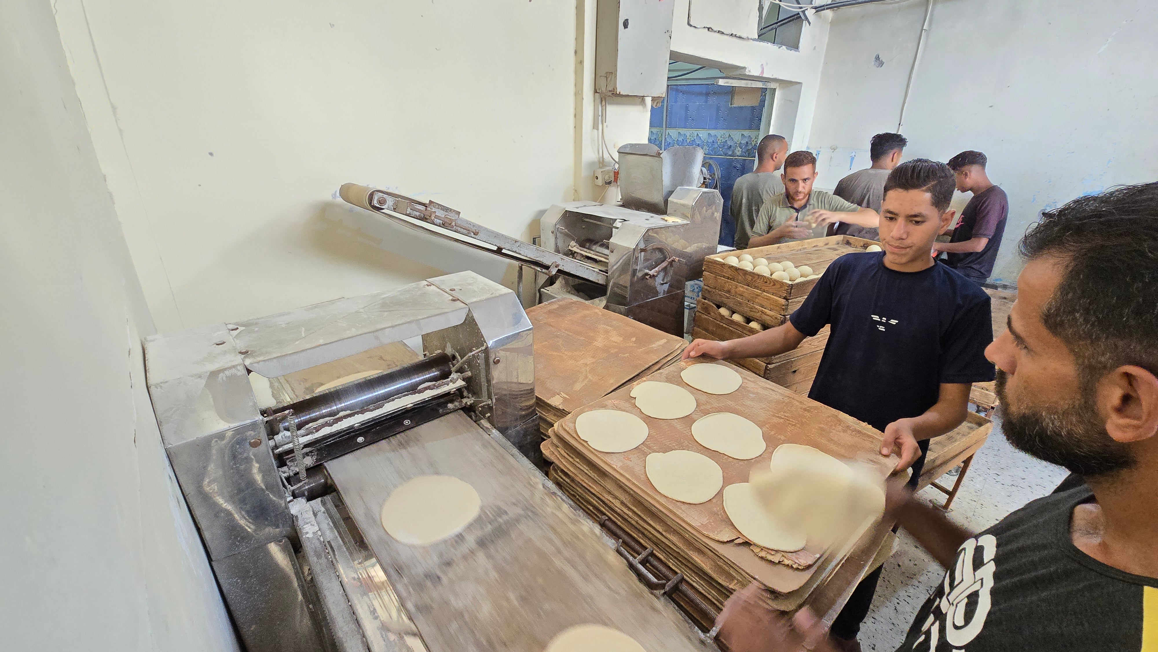 Pain Palestinien pour 20 personnes