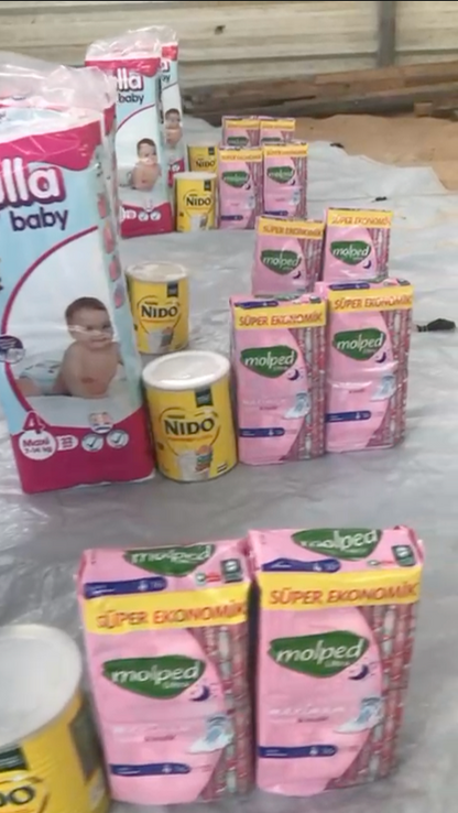 Kit Essentiel Maman & Bébé à Gaza – 1 Mois