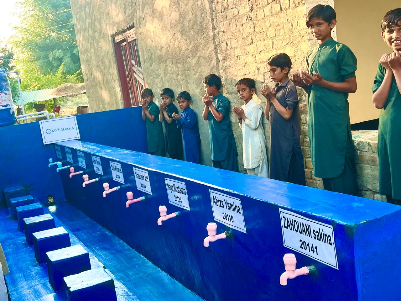 Place d’ablution au nom de vos proches